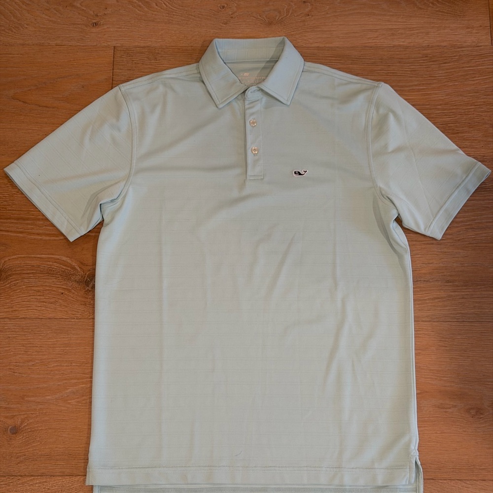 Vineyard Vines Teal Polo Shirt Mens Size Small